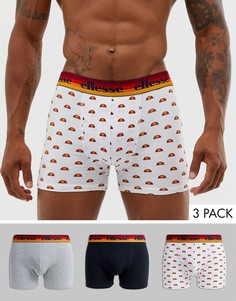 Комплект из 3 боксеров-брифов Ellesse-Мульти