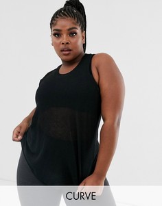 Майка-борцовка ASOS 4505 Curve-Черный