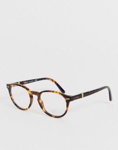 Круглые очки Polo Ralph Lauren 0PH2208-Коричневый