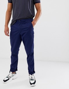 Темно-синие чиносы с логотипом Polo Ralph Lauren - Prepster-Темно-синий