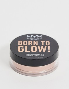 Пудра-иллюминайзер NYX Professional Makeup Born To Glow - Eternal Glow-Золотой