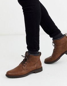 Светло-коричневые ботинки Burton Menswear-Светло-коричневый