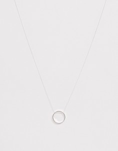 Ожерелье с кольцом French Connection-Серебряный