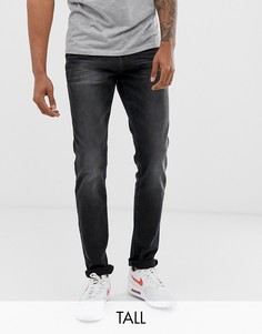 Черные суженные джинсы Jacamo-Черный