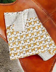 Покрывало с вышитым тигром Ian Snow-Мульти