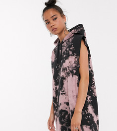 Платье-худи с принтом COLLUSION-Мульти