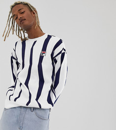 Белый свитшот с нашивкой Fila Tribe эксклюзивно для ASOS