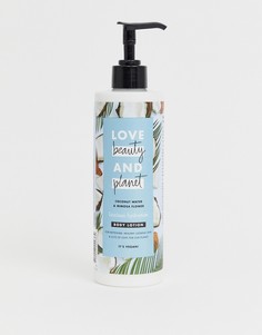 Лосьон для тела с кокосовой водой и ароматом цветков мимозы Love Beauty and Planet - Luscious Hydration, 400 мл-Бесцветный