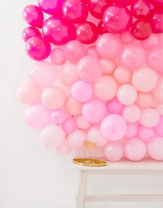 Набор для создания розовой стены из шаров на День рождения с эффектом перехода цвета Ginger Ray-Мульти