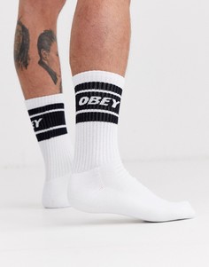 Носки черного/белого цвета Obey - Cooper II-Белый