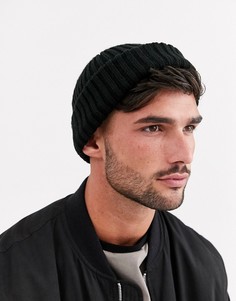Черная шапка-бини River Island-Черный