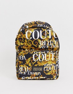 Рюкзак с логотипом в стиле барокко 90-х Versace Jeans - Couture-Золотой