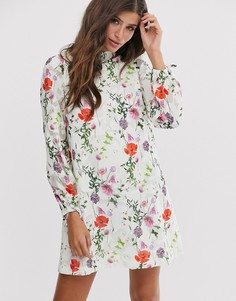Платье-туника с принтом Ted Baker Imane-Мульти