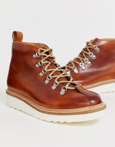 Светло-коричневые кожаные походные ботинки Grenson-Светло-коричневый