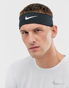 Черная повязка на голову Nike Training fury-Черный