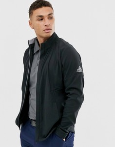 Черная куртка adidas Golf Softshell-Черный