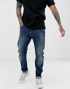 Узкие джинсы с эффектом поношенности G-Star Arc 3D-Синий