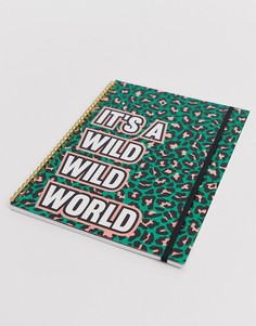 Блокнот Typo Wild Wild World A4-Мульти