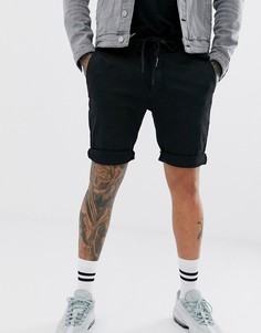 Черные шорты чиносы Replay - Hyperflex-Черный