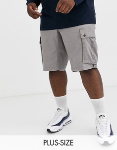 Серые шорты-карго Tommy Hilfiger Big & Tall John-Серый
