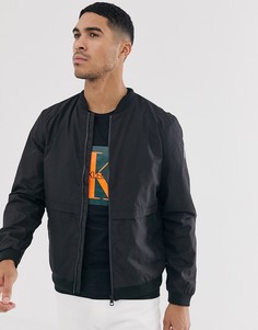 Бомбер Calvin Klein Jeans-Черный