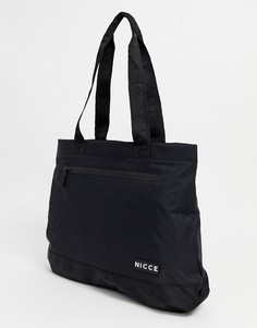 Черная сумка-тоут для покупок Nicce-Черный