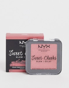 Рассыпчатые румяна NYX Professional Makeup Blush Glow - Risky Business-Бесцветный