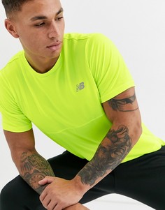 Желтая футболка New Balance running accelerate-Желтый