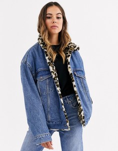 Куртка с меховой подкладкой Levis-Синий
