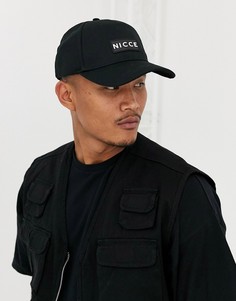 Черная кепка Nicce-Черный