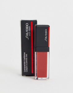 Блеск для губ Shiseido - LacquerInk LipShine (Scarlet Glare 307)-Розовый