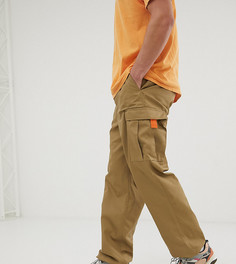 Светло-бежевые брюки карго Reclaimed Vintage Revived-Светло-бежевый