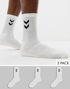 Набор носков Hummel - 3 пары-Белый