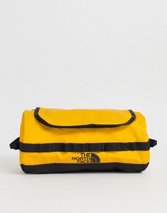 Желтый большой несессер The North Face - Base Camp Travel Canister-Черный