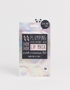 Маска для губ для увеличения объема с гиалуроновой кислотой Oh K! - Chok Chok Plumping Lip Mask-Бесцветный