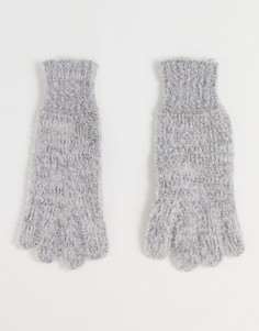 Серые меланжевые перчатки Boardmans-Серый