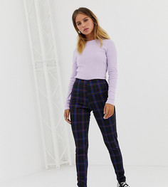 Синие леггинсы в клетку New Look-Синий