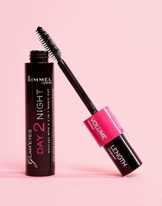 Тушь для ресниц Rimmel Day to Night — Черный