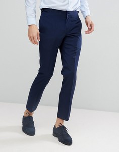 Зауженные брюки Burton Menswear-Темно-синий