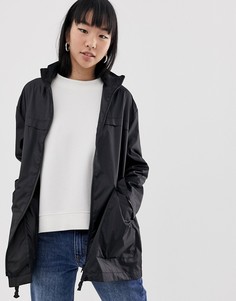 Складывающийся макинтош ASOS DESIGN-Черный