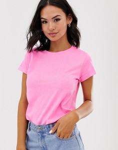 Неоновая классическая футболка Brave Soul - eleanor-Розовый