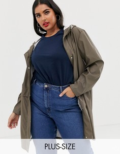 Дождевик Vero Moda Curve-Зеленый