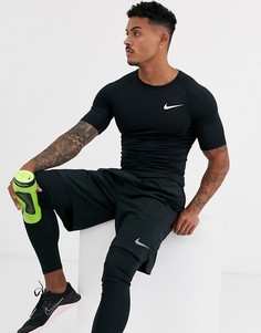 Черная футболка Nike Pro Training-Черный цвет