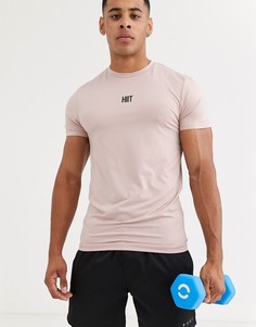 Розовая футболка с логотипом HIIT-Розовый