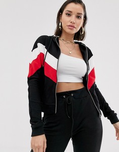 Куртка колор блок на молнии от костюма Parisian-Мульти