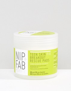 Ватные диски для проблемной кожи NIP+FAB Teen Skin Breakout Rescue-Бесцветный