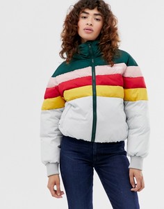 Короткая дутая куртка wranger rainbow-Мульти Wrangler