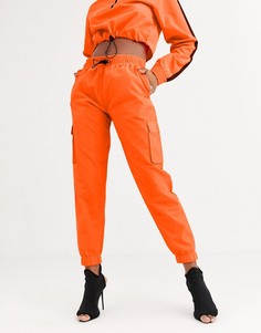 Свободные брюки-карго от комплекта Public Desire-Оранжевый
