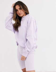 Oversize-худи лавандового цвета ASOS DESIGN-Фиолетовый