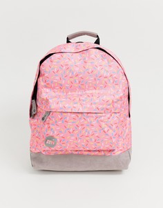 Классический рюкзак с принтом в форме брызг Mi-Pac-Розовый